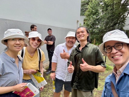 Alvin with Malaysians in Serralves em Festa